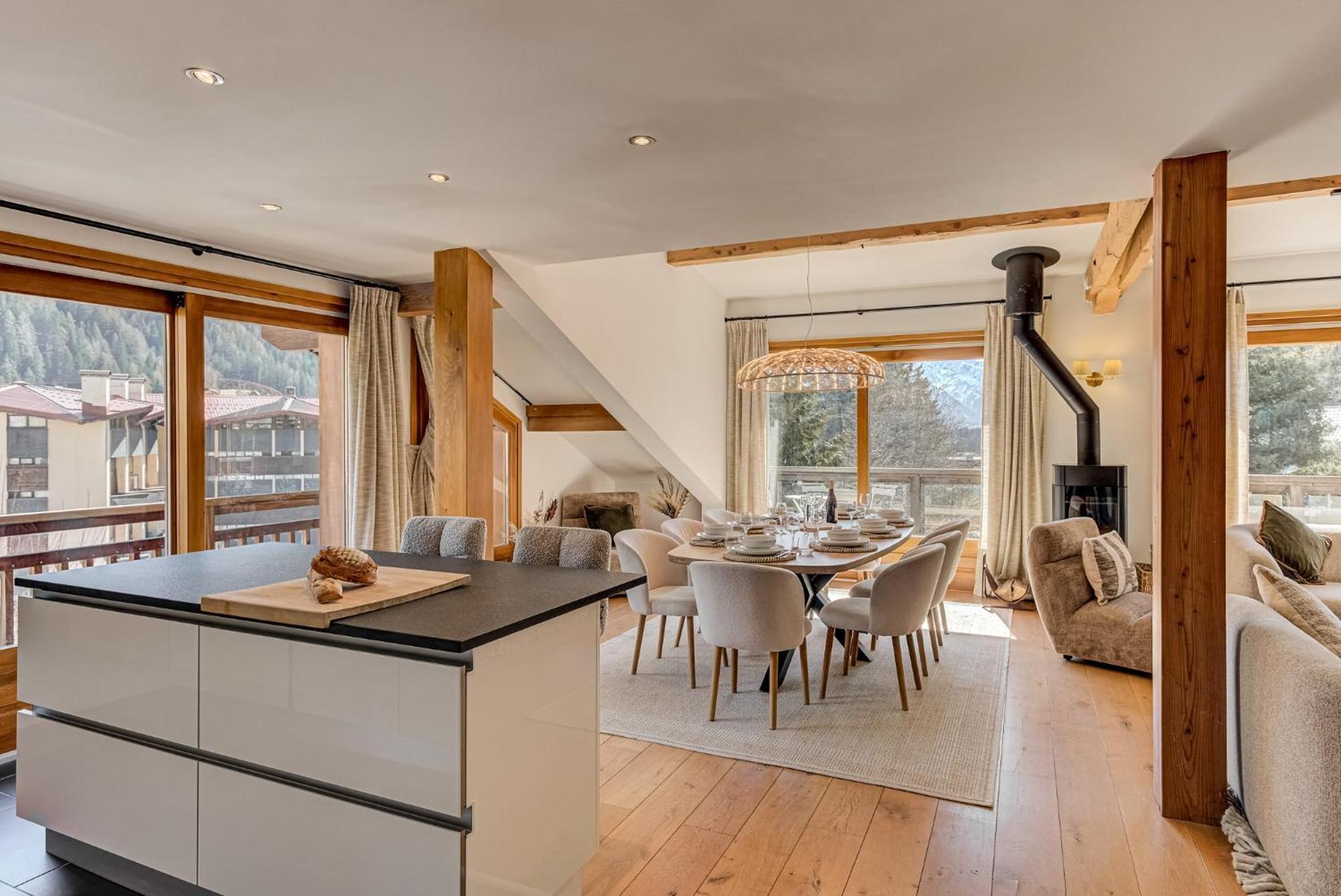 Les Melees Apartments - Alpes Travel - Argentiere Chamonix Exteriör bild