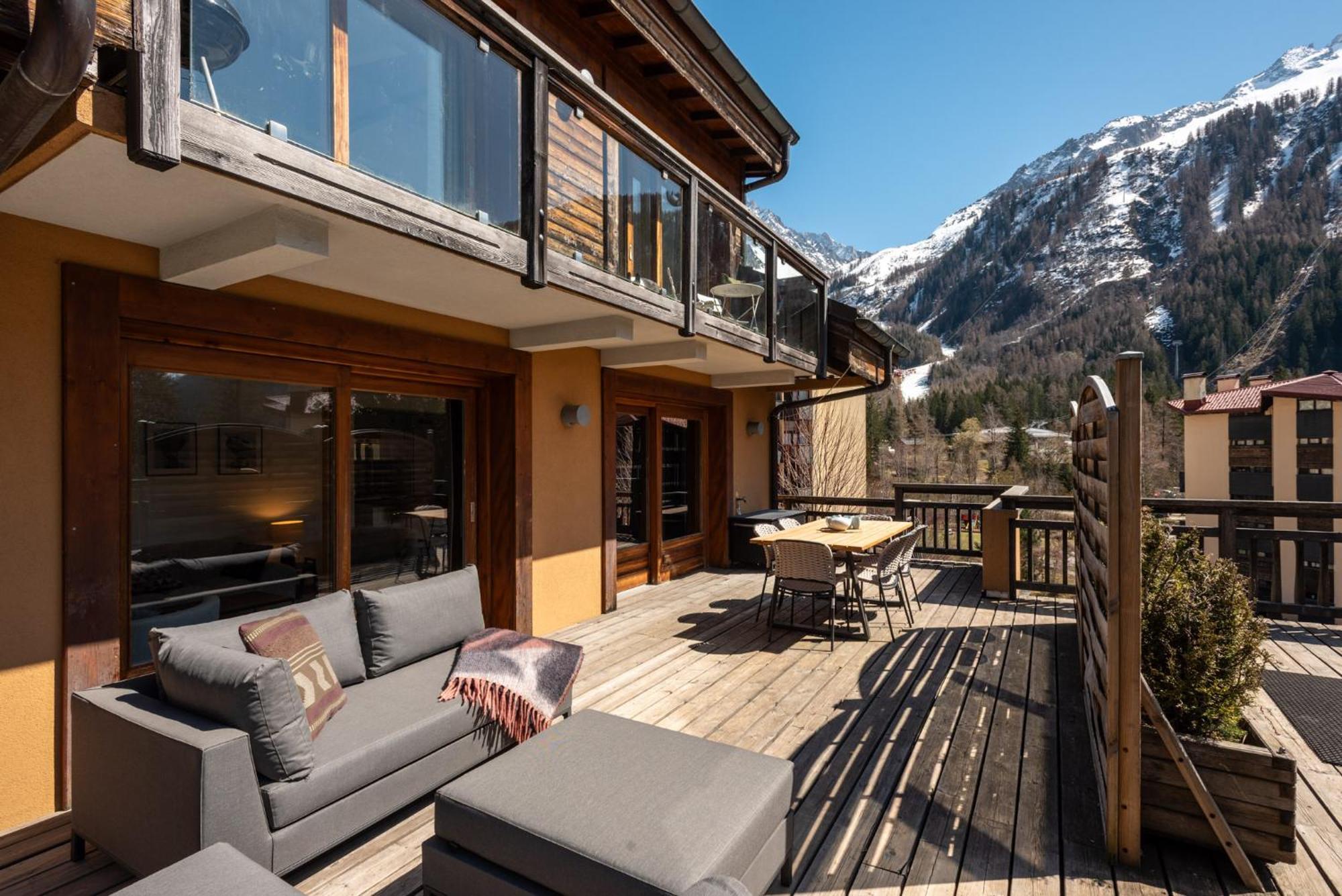 Les Melees Apartments - Alpes Travel - Argentiere Chamonix Exteriör bild